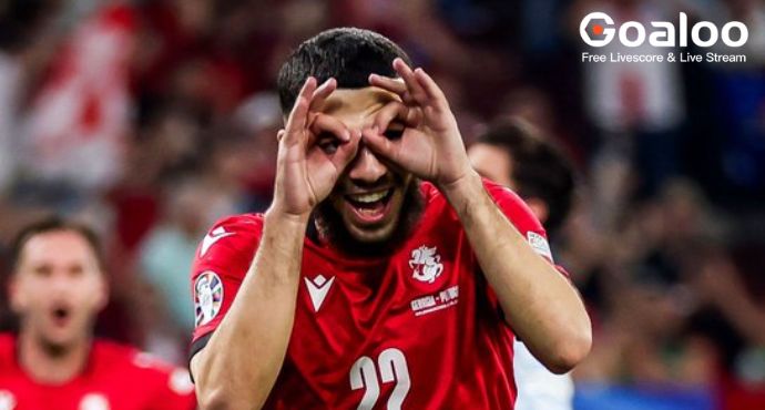 Mikautadze Makes His Mark: Georgia's Star Striker Leads Euro 2024 Golden Boot Race